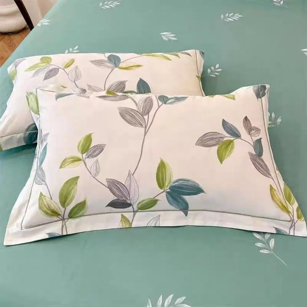 Cotton Queen Duvet Cover Bedding Set 3Pcs 1 Comforter cover 2 Pillowcases Floral